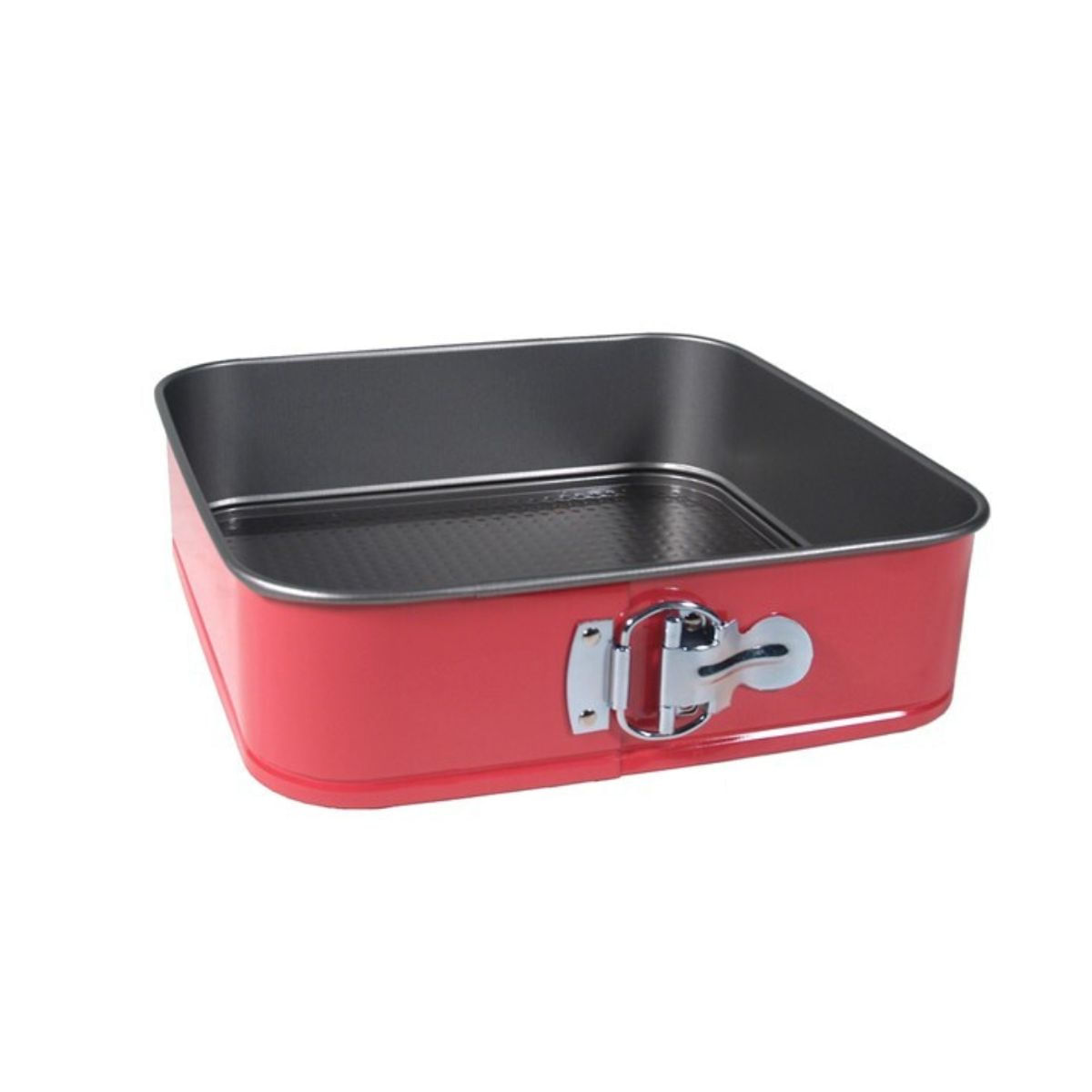 Set de 3 moldes para horno rojo Ø26/Ø25/Ø22 cm