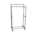 Perchero-extensible-con-2-barras---ruedas-negro-80x90-160x43-cm