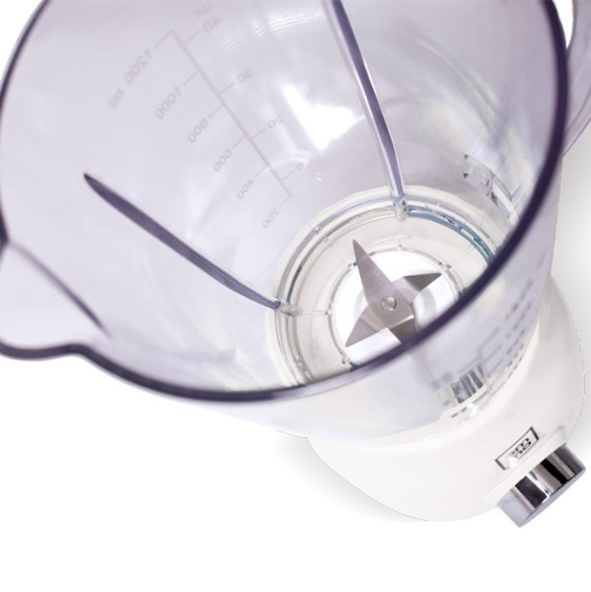 Batidora de vaso Emma 1,2L 350W 2 velocidades blanco