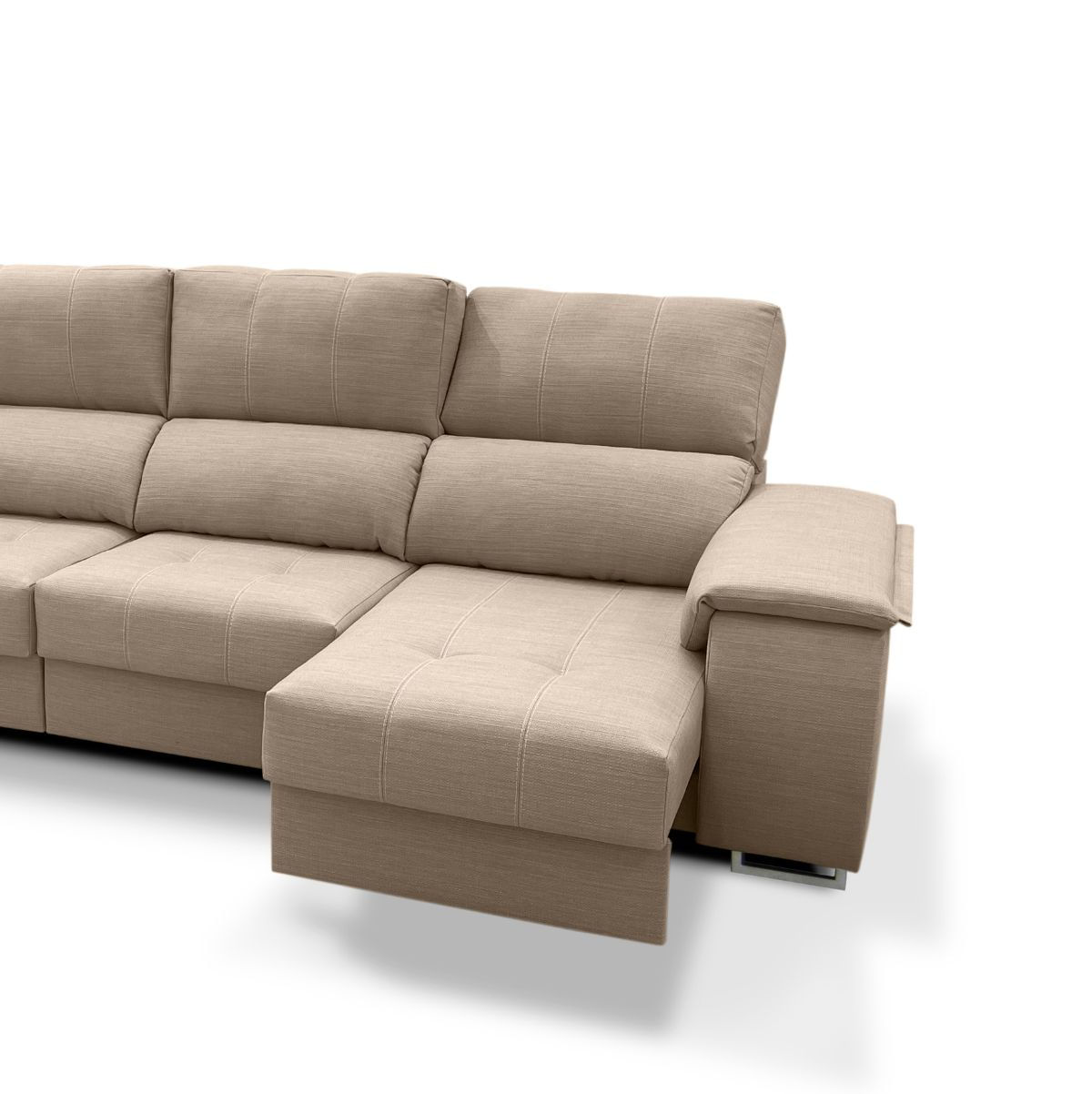 Sofa-Sidney-3-plazas-asientos-reclinables-con-arcon-beige-detalle-asiento