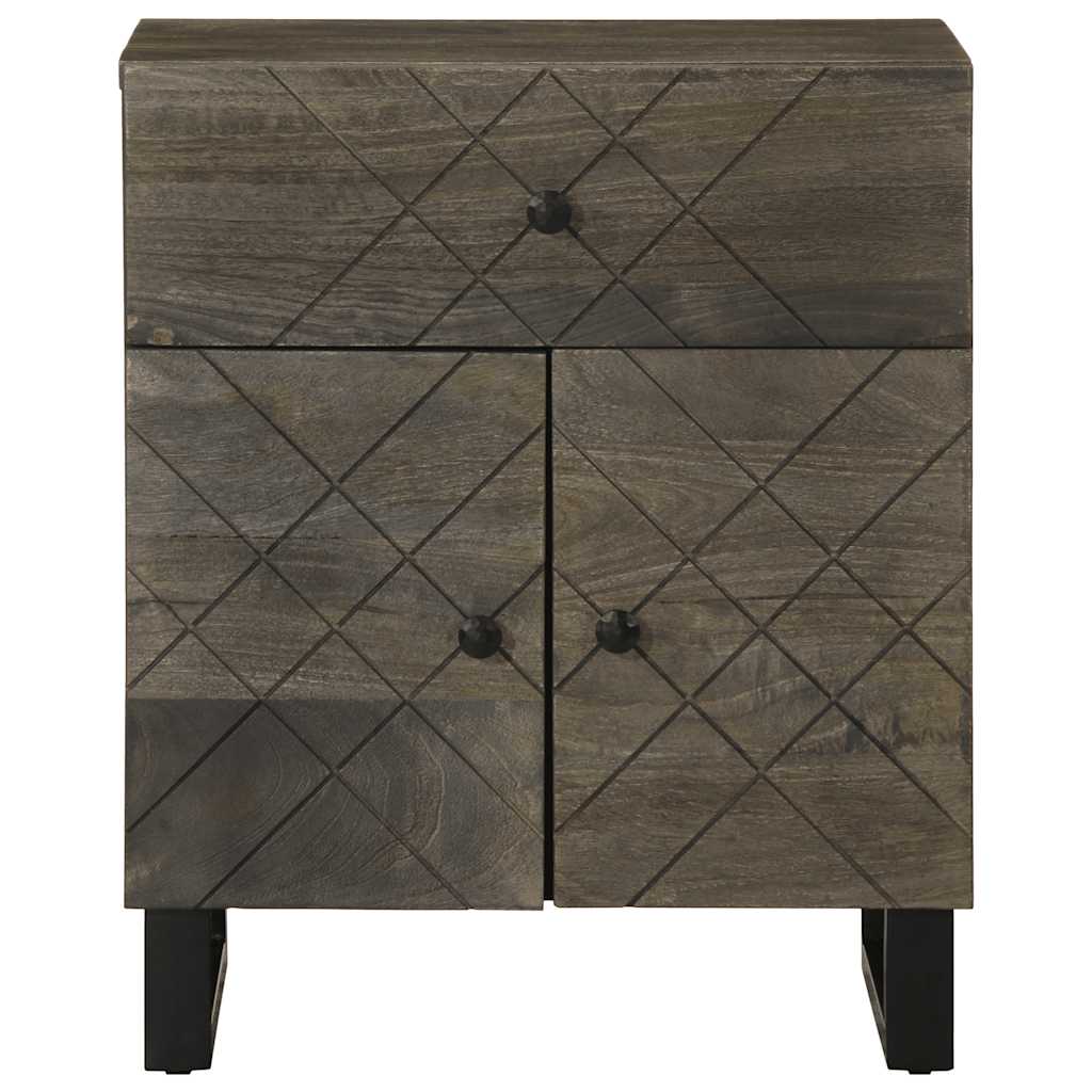 Mesita-de-noche-Talaje-armario---cajon-negro-60x50x33-cm-frontal