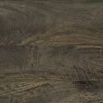 Mesita de noche Charoita 2 cajones madera de mango negro 46x40x33 cm