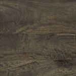 Mesita de noche Quiastolita 1 cajón + compartimento madera de mango negro 46x40x33 cm