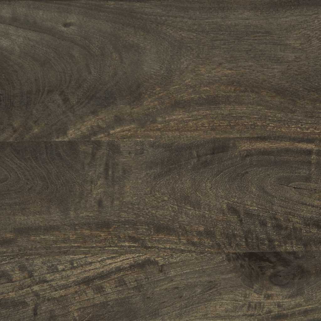 Mesita de noche Chía 2 cajones + 1 compartimento negro 62x50x33 cm material