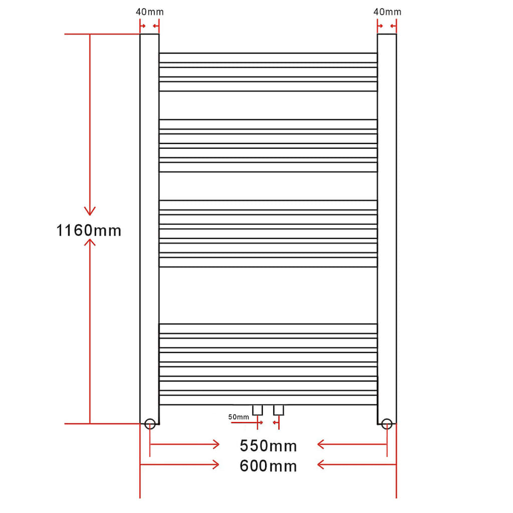 Radiador-toallero-Berex-565W-18-barras-blanco-116-x-60-cm-