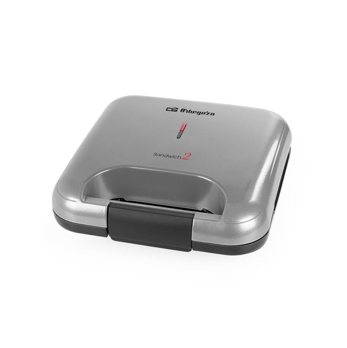 Sandwichera Orbegozo SW4200 800W 2 raciones negro fondo blanco