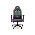 Silla gaming Woxter Stinger Station Elite con luces LED negro 128-137x72x57-120 cm frontal