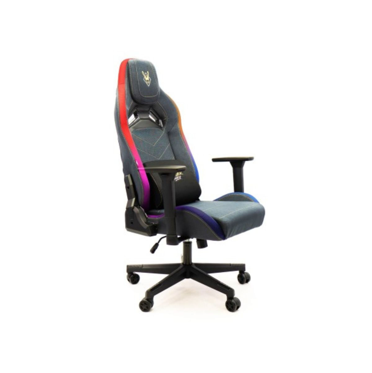 Silla gaming Woxter Stinger Station Elite con luces LED negro 128-137x72x57-120 cm lateral