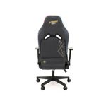 Silla gaming Woxter Stinger Station Elite con luces LED negro 128-137x72x57-120 cm posterior