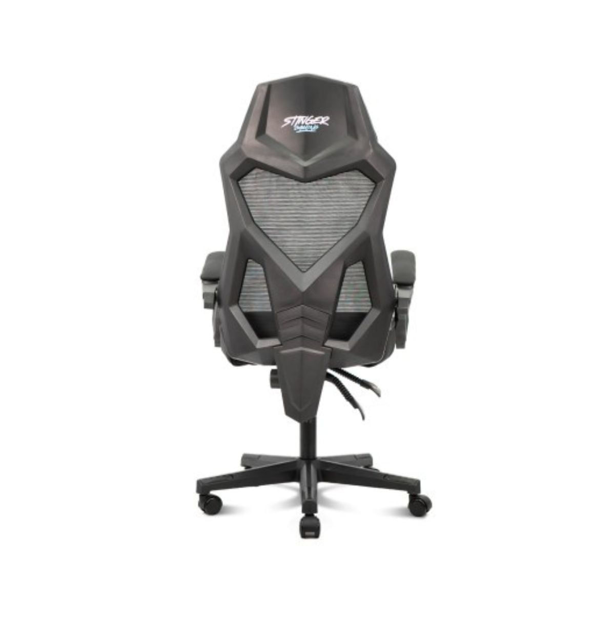 Silla gaming Woxter Stinger Station Sense altura + respaldo ajustable negro 114,5-124,5x65x51 cm posterior