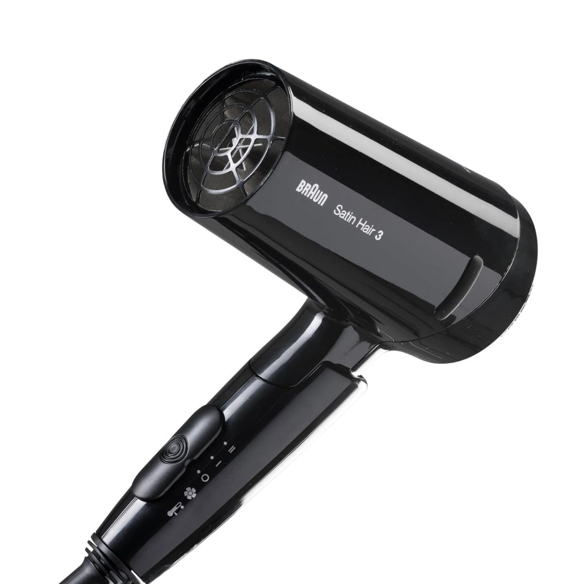 Secador Braun BRHD350E 1600W 3 temperaturas plegable negro