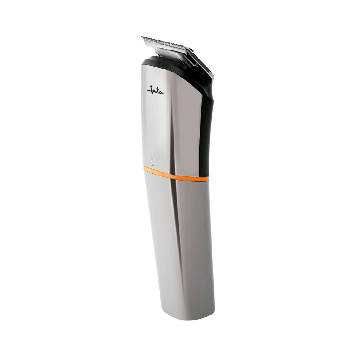 Afeitador Jata JBCP3305 recargable con accesorios plateado fondo blanco