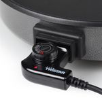 Sartén eléctrica Tristar PZ-2964 1500W con tapa de cristal negro Ø40 cm