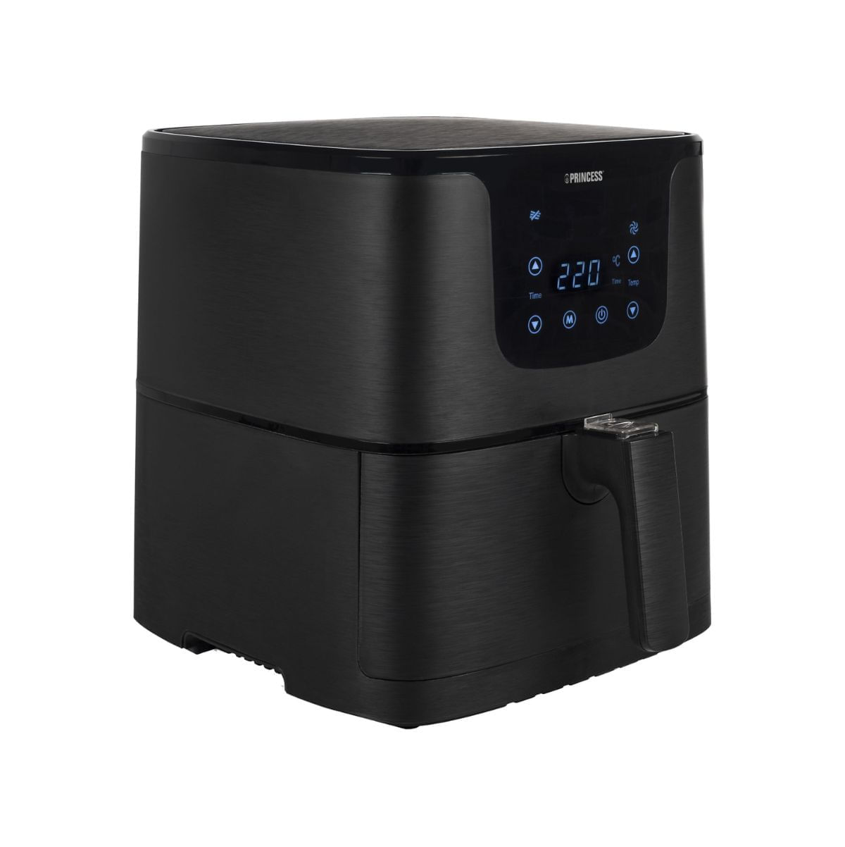 Freidora de aire Princess 183014 1700W 5,2L panel táctil negro lateral