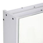 Armario de baño Chakra Kleankin con luz LED blanco 75x90x15 cm detalle