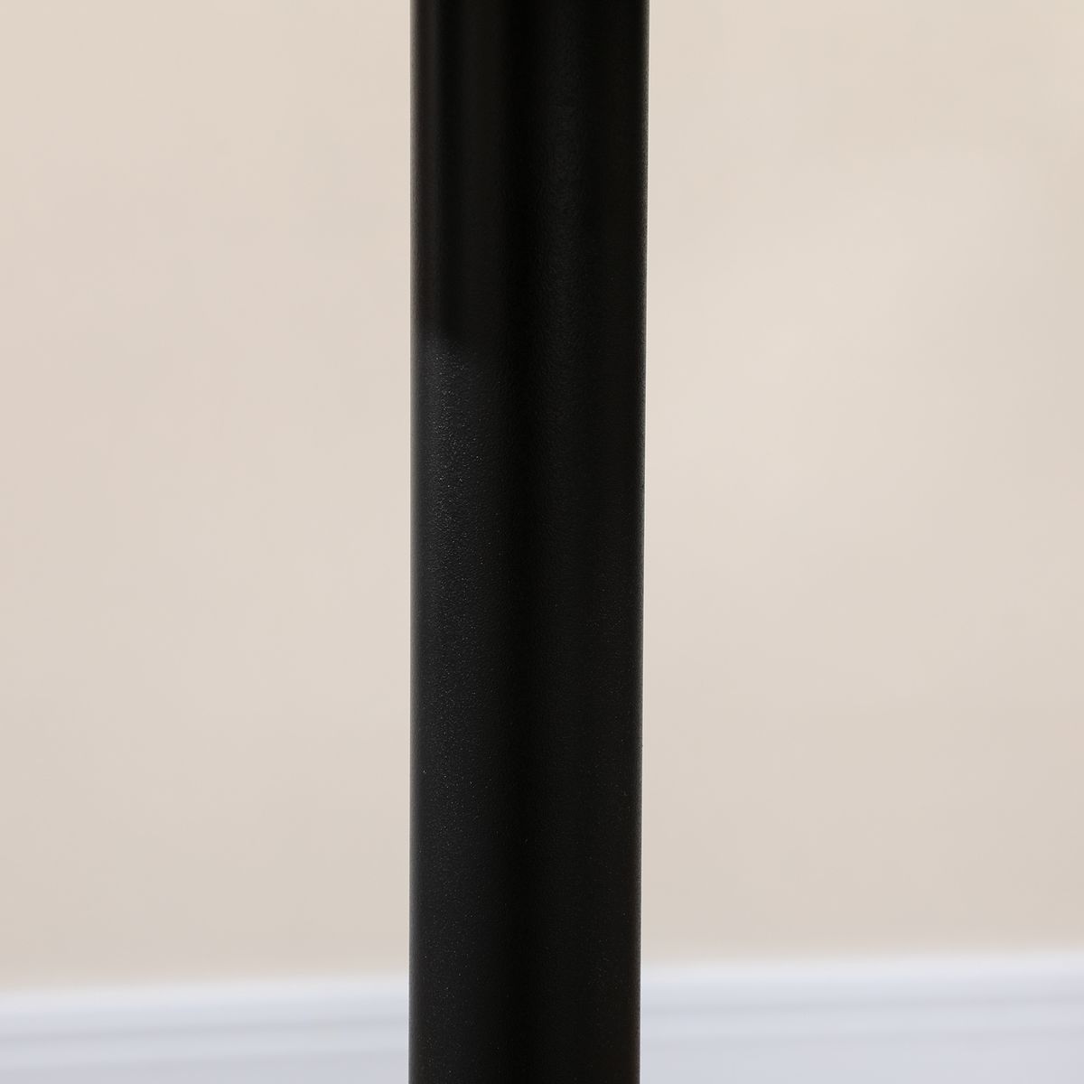Mesa redonda Shungit Homcom 2 personas negro Ø70x75 cm