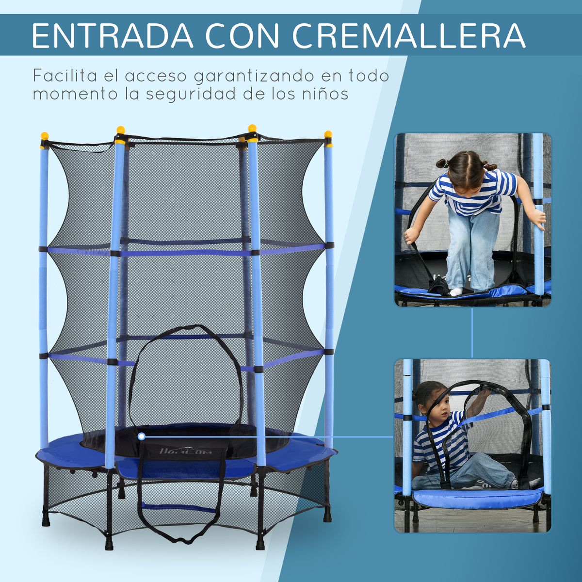 Cama-elastica-Jump-Homcom-entrada-con-cremallera-y-red-de-seguridad-azul-Ø140x190-cm