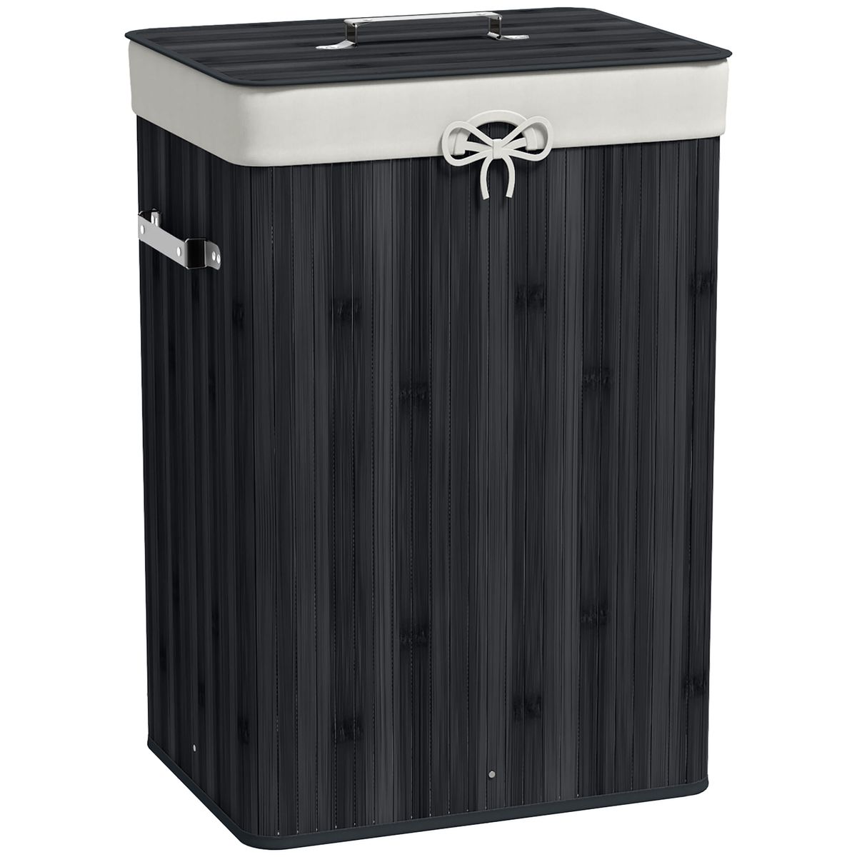 Cesto-para-ropa-sucia-Kunzita-Homcom-plegable-con-asas-negro-60x40x30-cm-fondo-blanco