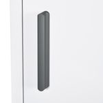 Botiquín Kleankin 3 compartimentos con puerta magnética blanco 60x30x12 cm  detalle