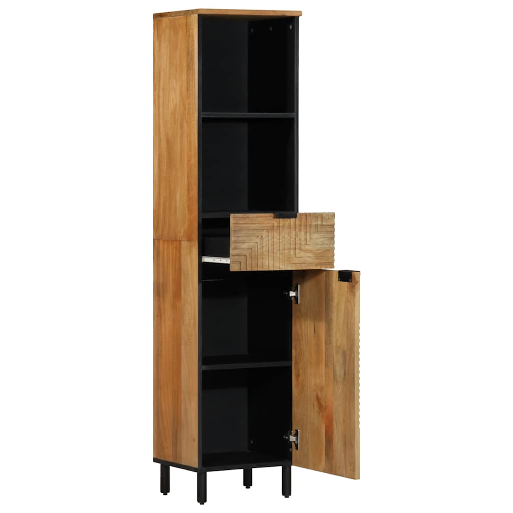 Armario auxiliar Bolsero 1 armario + 1 cajón + 2 compartimentos natural 160x38x33 cm interior