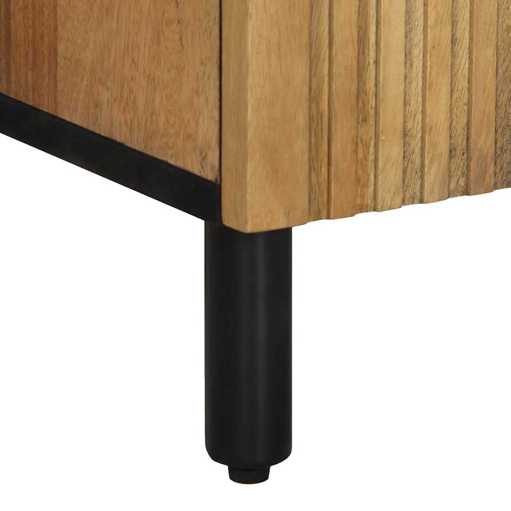Armario auxiliar Bolsero 1 armario + 1 cajón + 2 compartimentos natural 160x38x33 cm pata