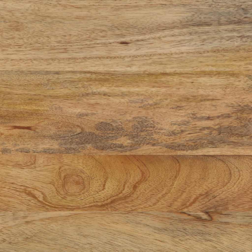 Mesita de noche Reinita 1 cajón + compartimento madera maciza natural 46x40x33 cm material