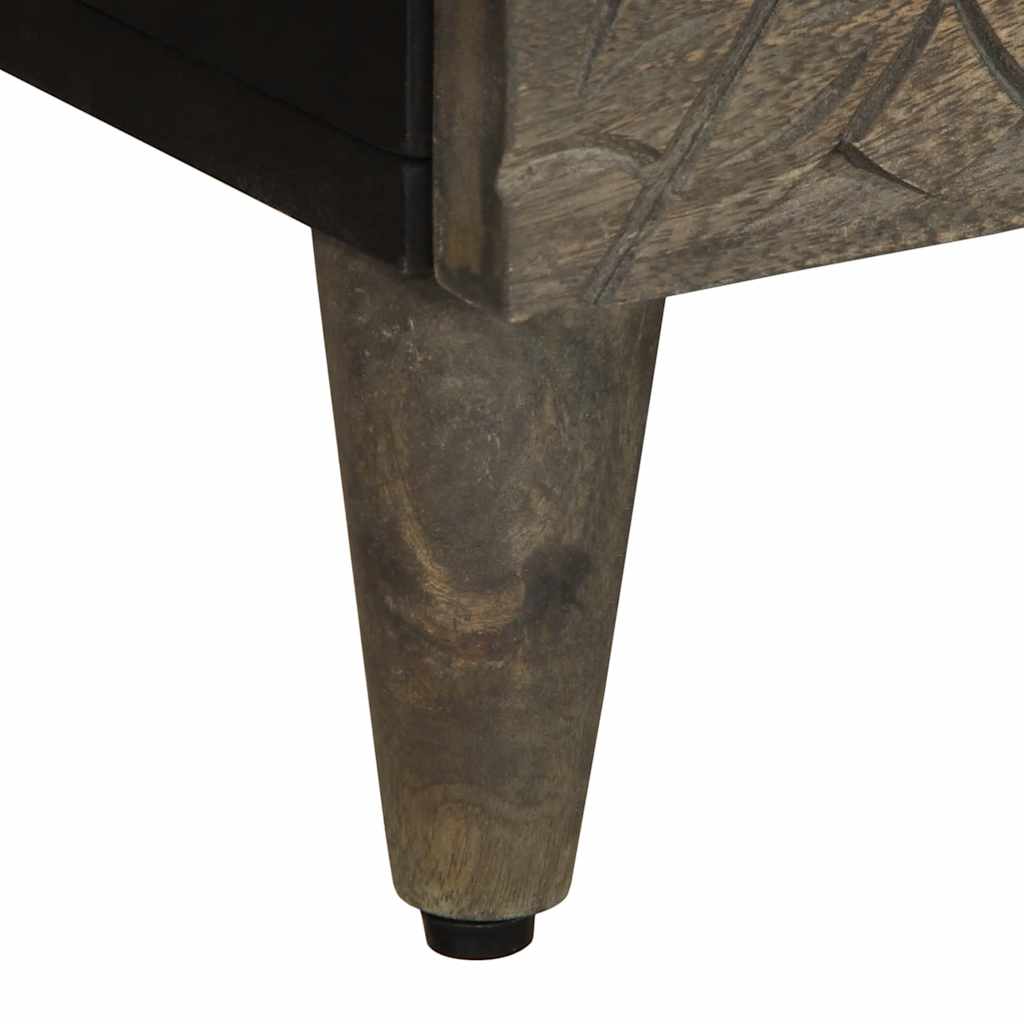 Mesita-de-noche-Halcon-2-cajones-gris-claro-46x40x33-cm-patas