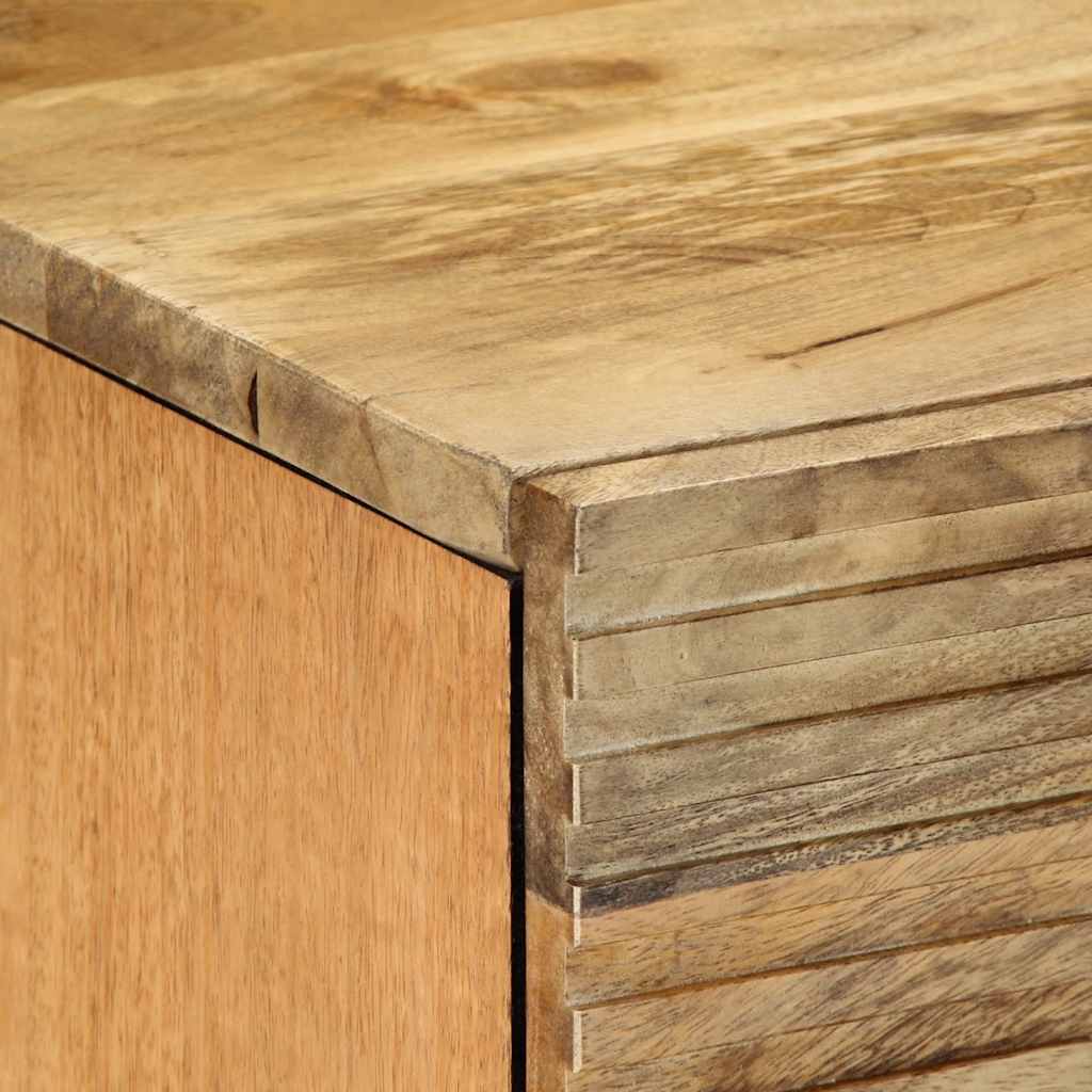 Pack de 2 mesitas de noche Larimar 2 cajones natural 46x40x33 cm detalle