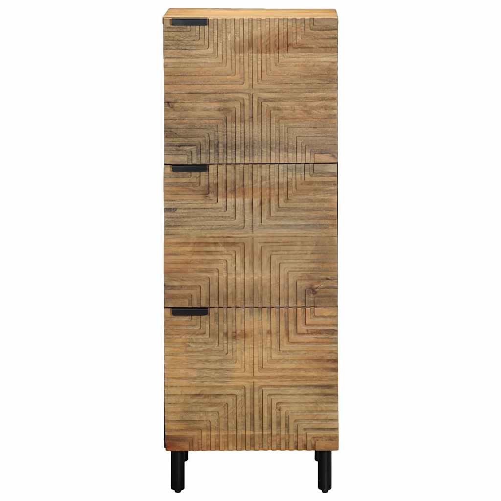 Aparador Estucurú 3 armarios natural 110x40x33 cm frontal