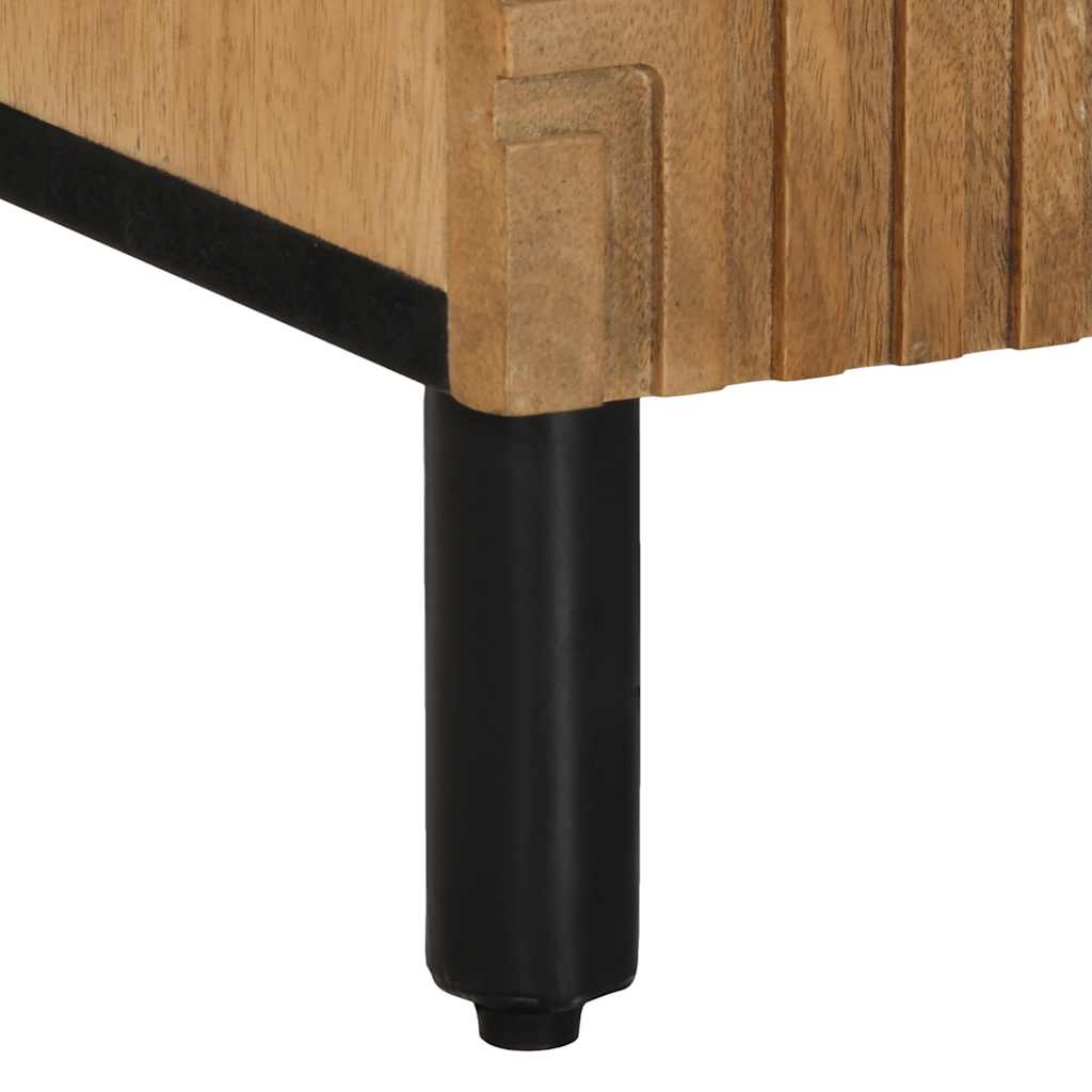Aparador Pavia armario + 2 compartimentos interiores natural 75x60x33 pata