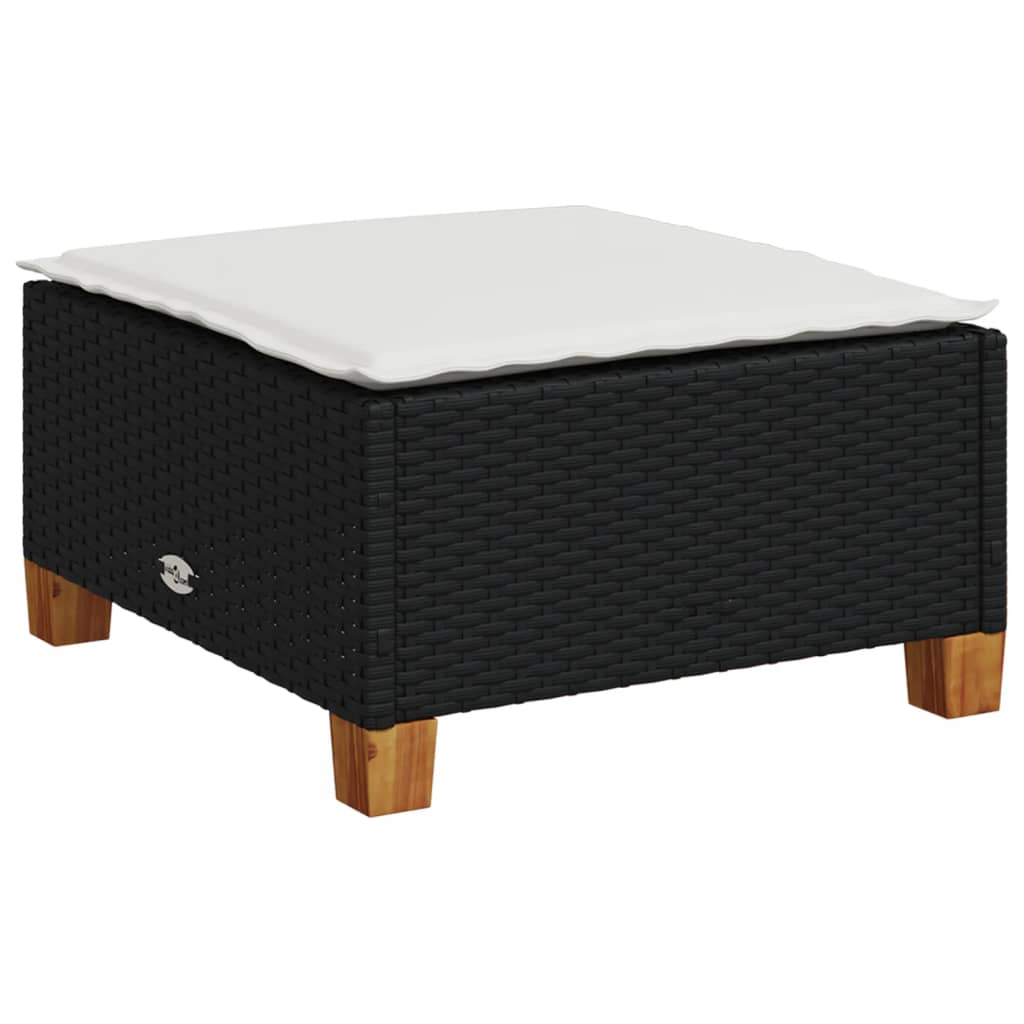 Sofa-de-exterior-Dream-modular-4-piezas---5-cojines-negro