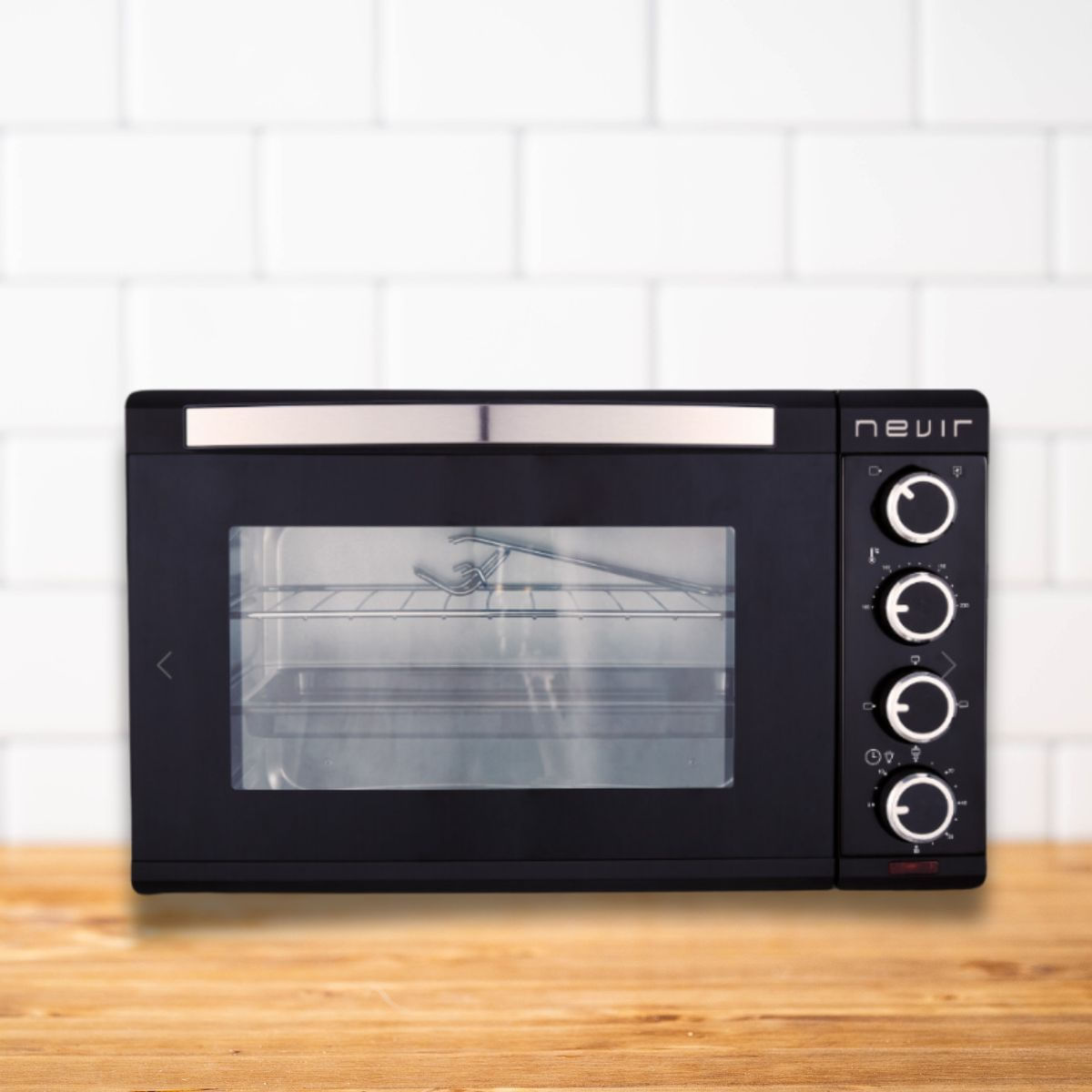 Horno de sobremesa Nevir 9854HCL 2000W 48L negro 42,2x58,8x37,1 cm
