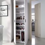 Armario Use 2 puertas con estante blanco 180x59x37 cm nterior