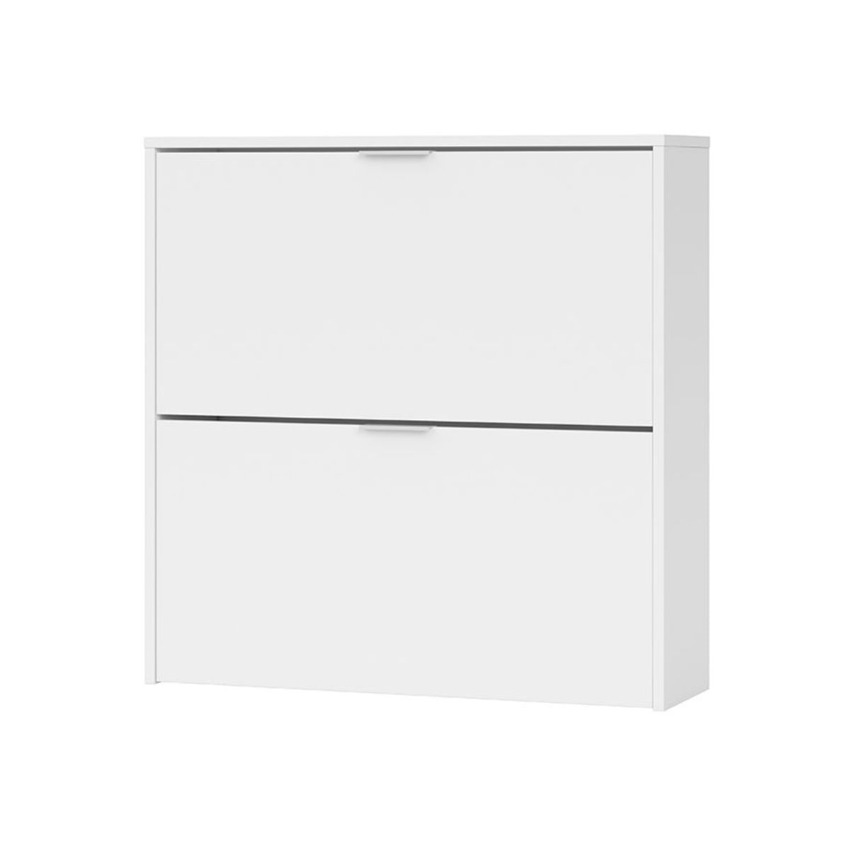 Zapatero Maelys 2 puertas 12 pares de zapatos blanco 76x75x22 cm