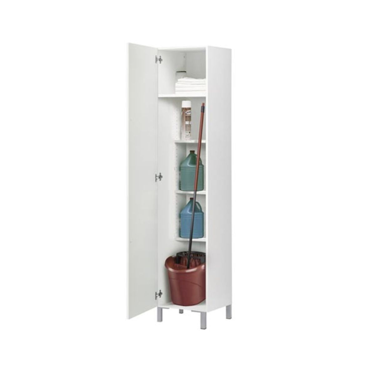 armario-escobero-zone-1puerta-4estantes-blanco-188x414x345cm