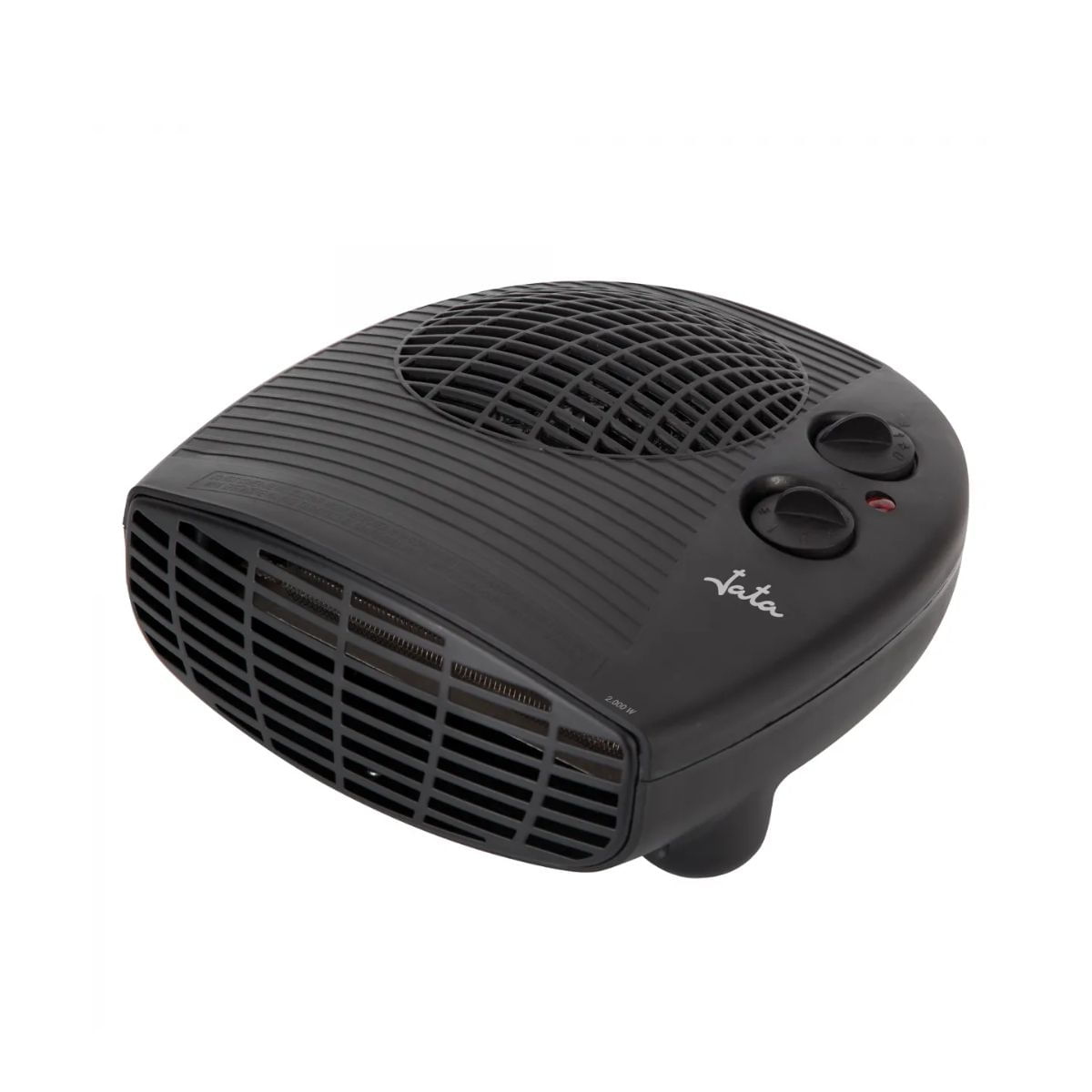 Calefactor eléctrico Jata TV63 2000W 2 potencias 3 posiciones negro