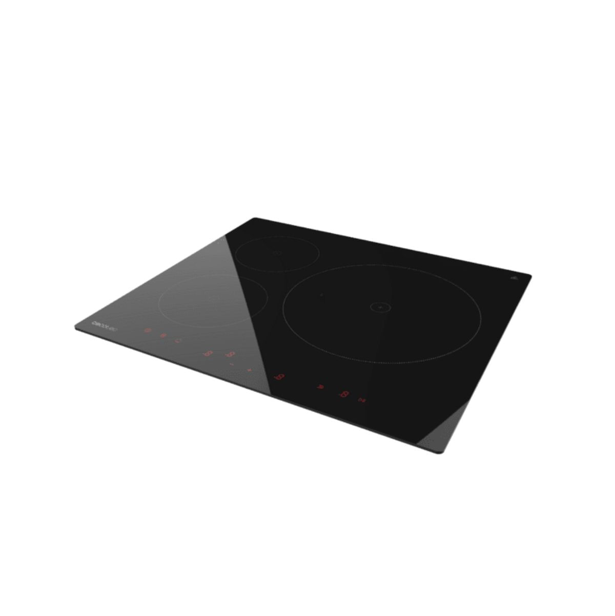 Placa inducción Cecotec Bolero Squad I 3600 7400W 3 zonas 9 potencias negro