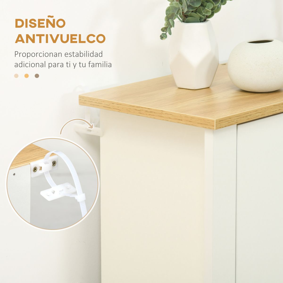 Zapatero-Carmen-Homcom-2-cajones-abatibles-blanco-natural-80x72x26-cm