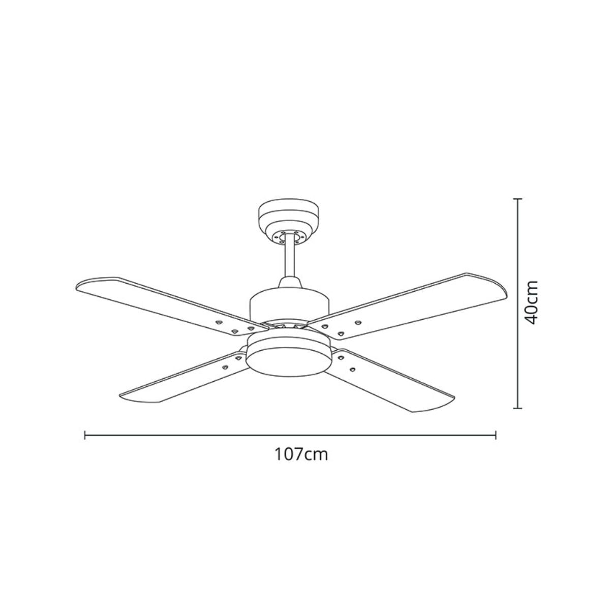 Ventilador-de-techo-Kenia-Shakespear-18W-4-aspas-reversibles-con-luz-LED-blanco-Ø107x40-cm-medidas