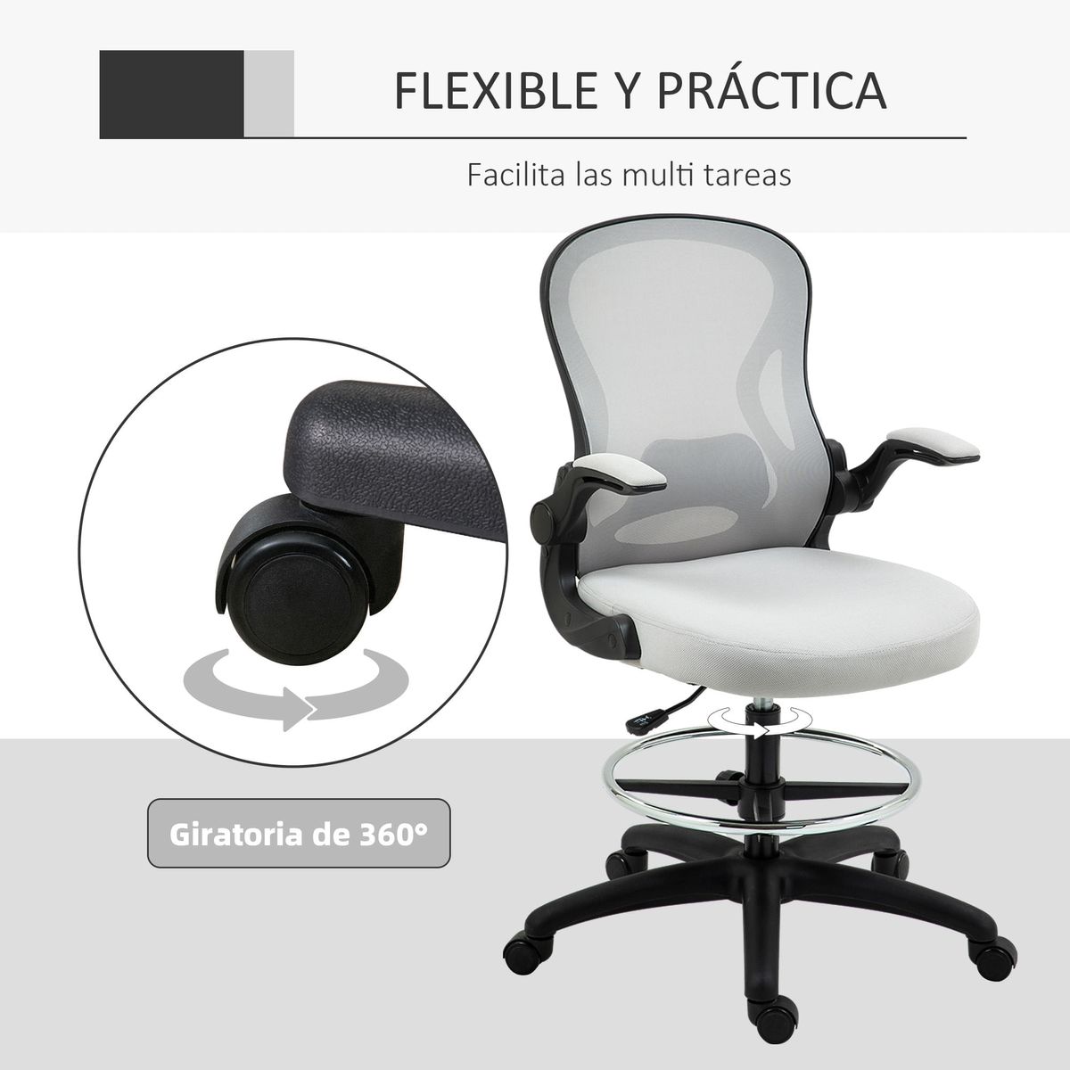 Silla-de-oficina-Mike-altura-regulable---soporte-lumbar---reposapies-blanco-102-122x59x65-cm-
