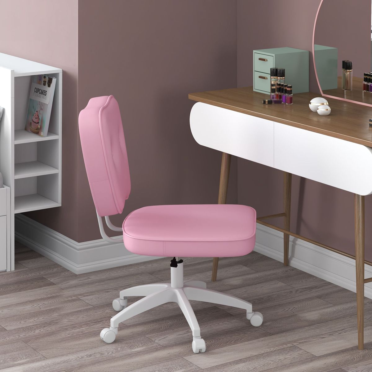 silla-de-oficina-cherry-vinsetto-altura-regulable-ruedas-rosa-82-92x46x59cm