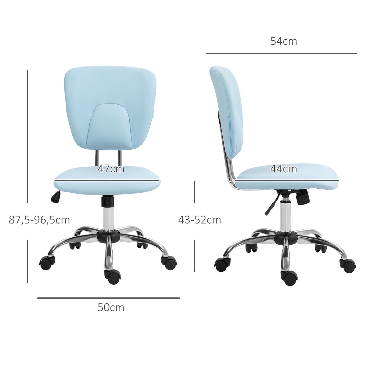 Silla-de-escritorio-Sky-Vinsetto-altura-regulable-funcion-basculante-azul-875-965x50x54-cm
