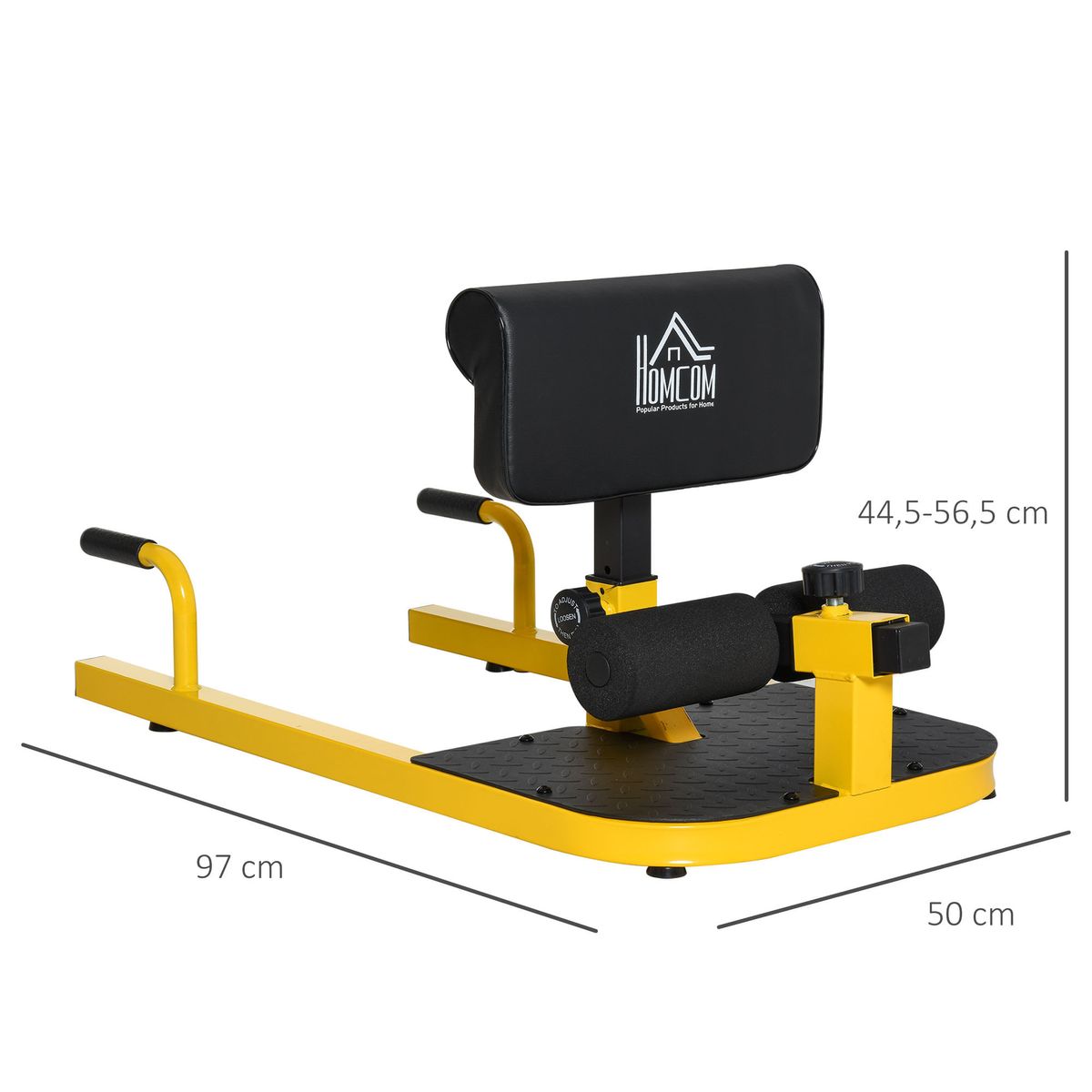 Maquina-para-sentadillas-Lion-Homcom-3-en-1-amarillo-negro-445-565x50x97-cm