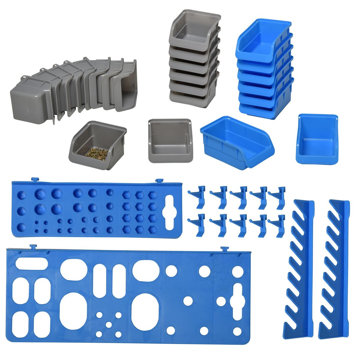 Organizador-de-pared-Manny-28-compartimentos-gris-azul-54x95x22-cm