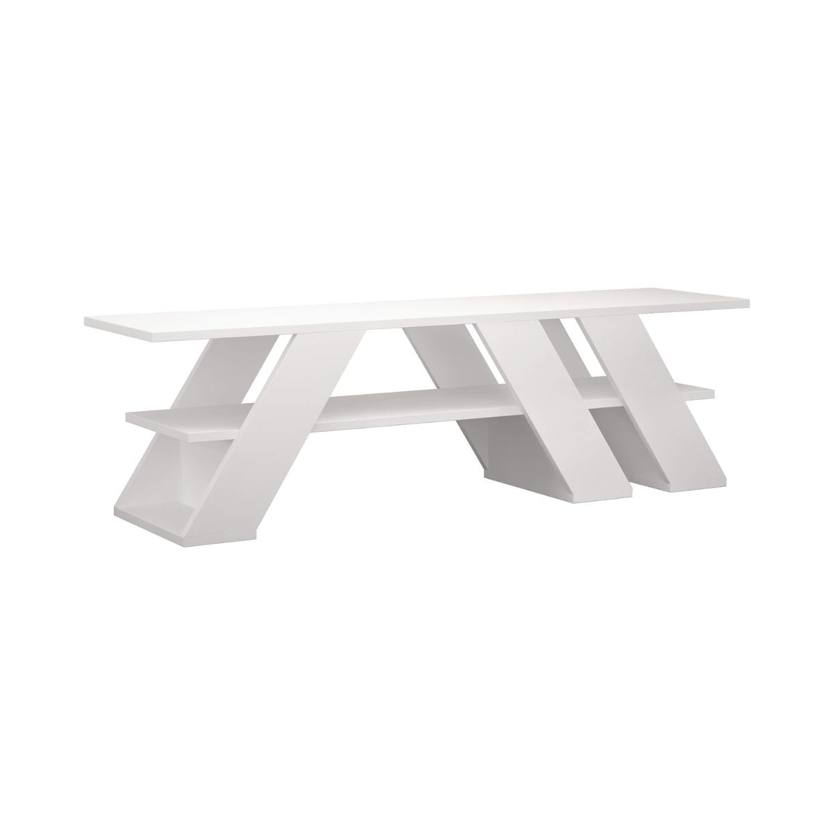 Mueble-de-TV-Sildro-con-estante-blanco-40x140x34-cm-fondo-blanco