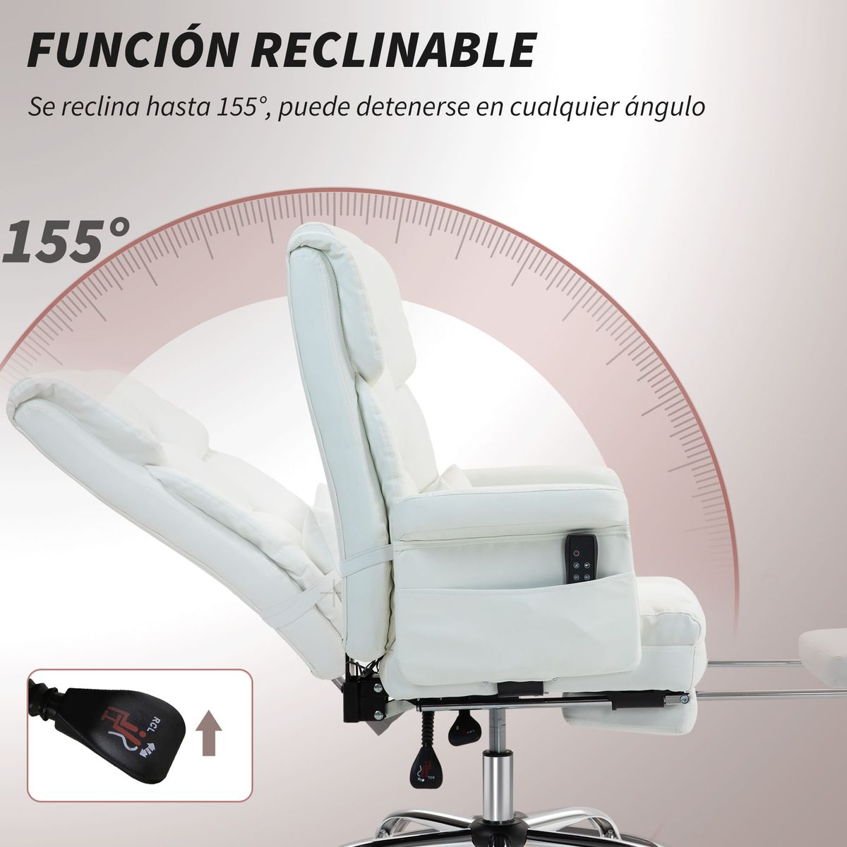 Silla-de-oficina-Confort-Homcom-reclinable---6-puntos-de-masaje---reposapies-retractil-blanco-107-115x69x65-cm