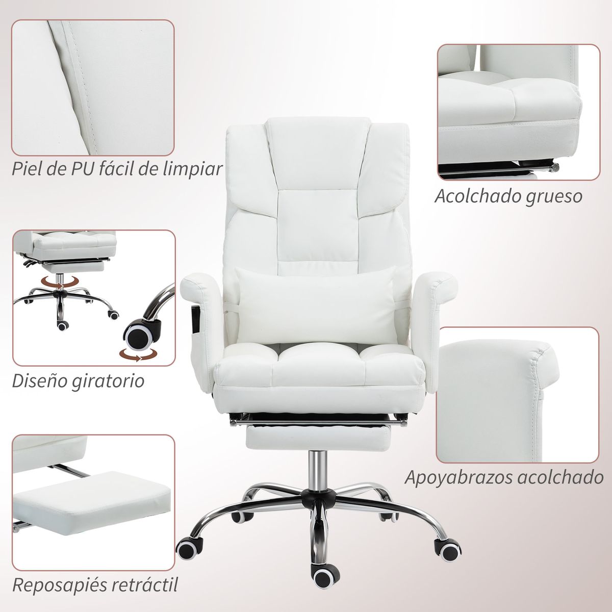 Silla-de-oficina-Confort-Homcom-reclinable---6-puntos-de-masaje---reposapies-retractil-blanco-107-115x69x65-cm