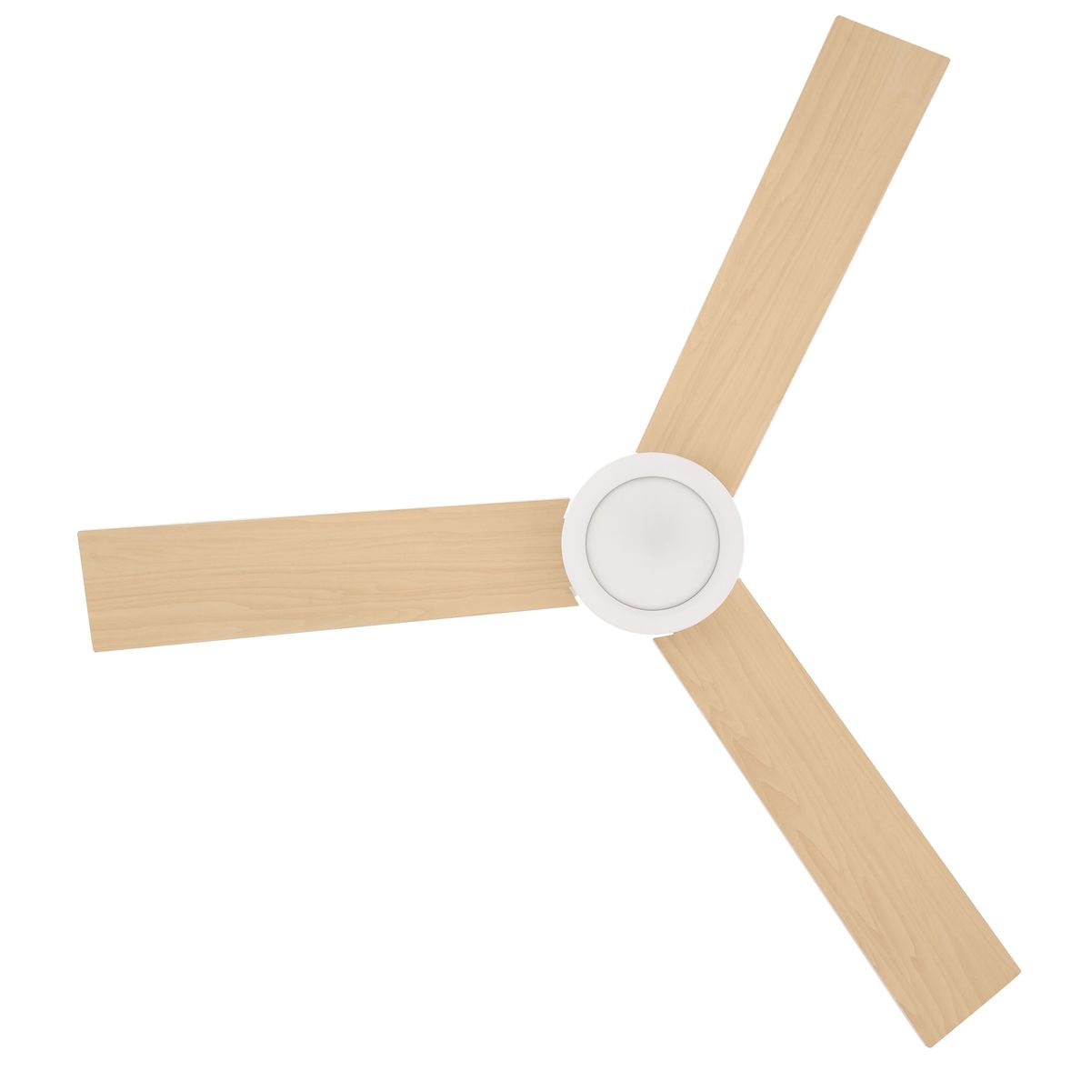 Ventilador-de-techo-Tul-Homcom-48W-3-aspas-blanco-natural-Ø112x25-cm