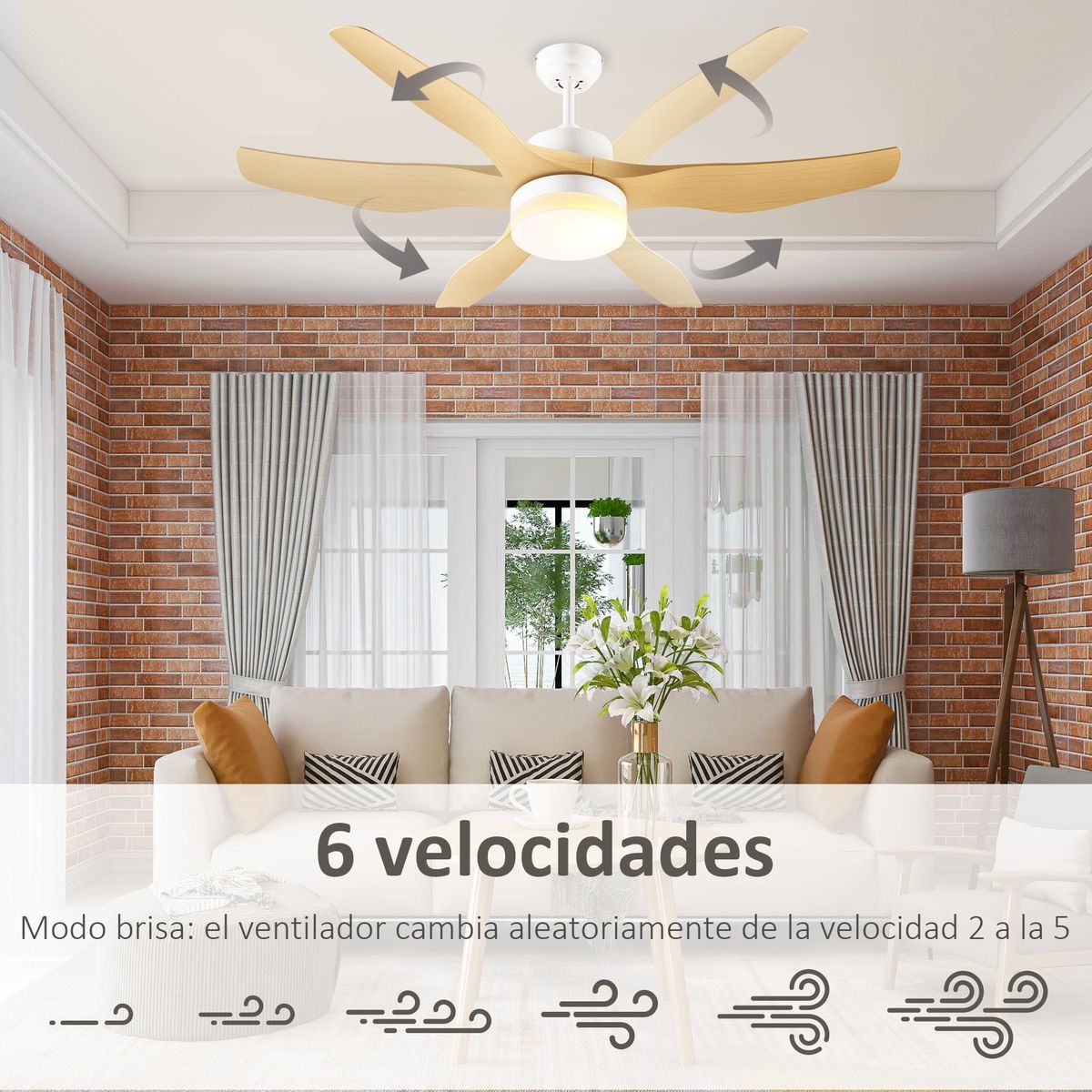 Ventilador-de-techo-Rafia-Homcom-205-W-3-aspas-reversibles-blanco-natural-Ø132-cm