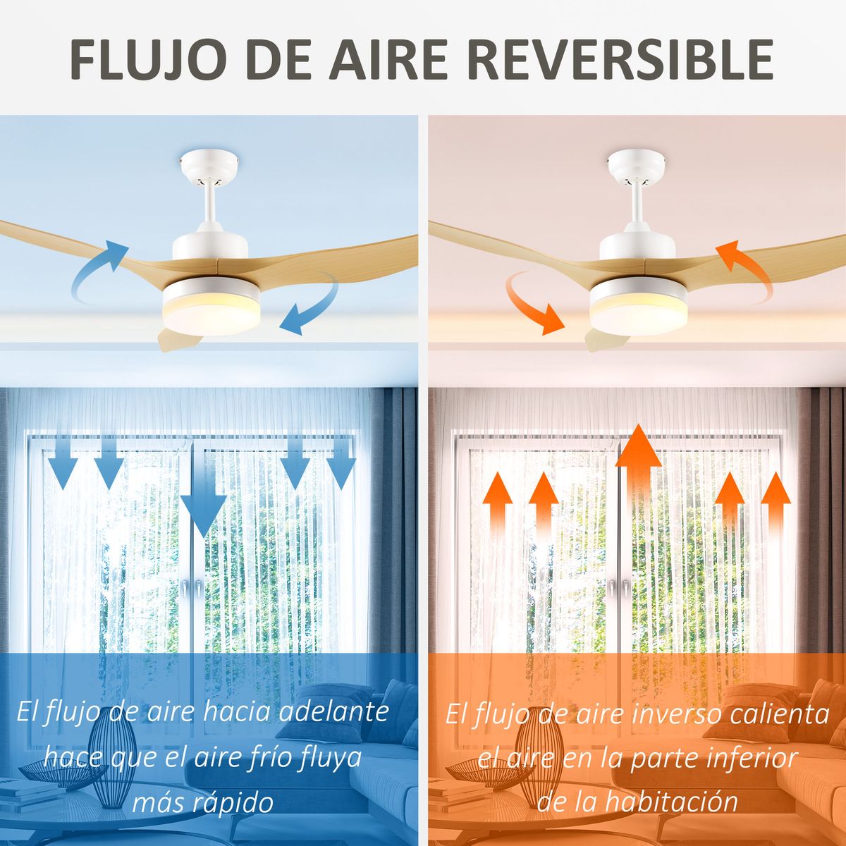 Ventilador-de-techo-Rafia-Homcom-205-W-3-aspas-reversibles-blanco-natural-Ø132-cm